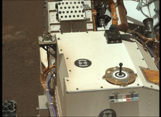 View image taken on Mars, Mars Perseverance Sol 23: Left Mastcam-Z Camera