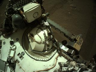 View image taken on Mars, Mars Perseverance Sol 24: Left Navigation Camera (Navcam)