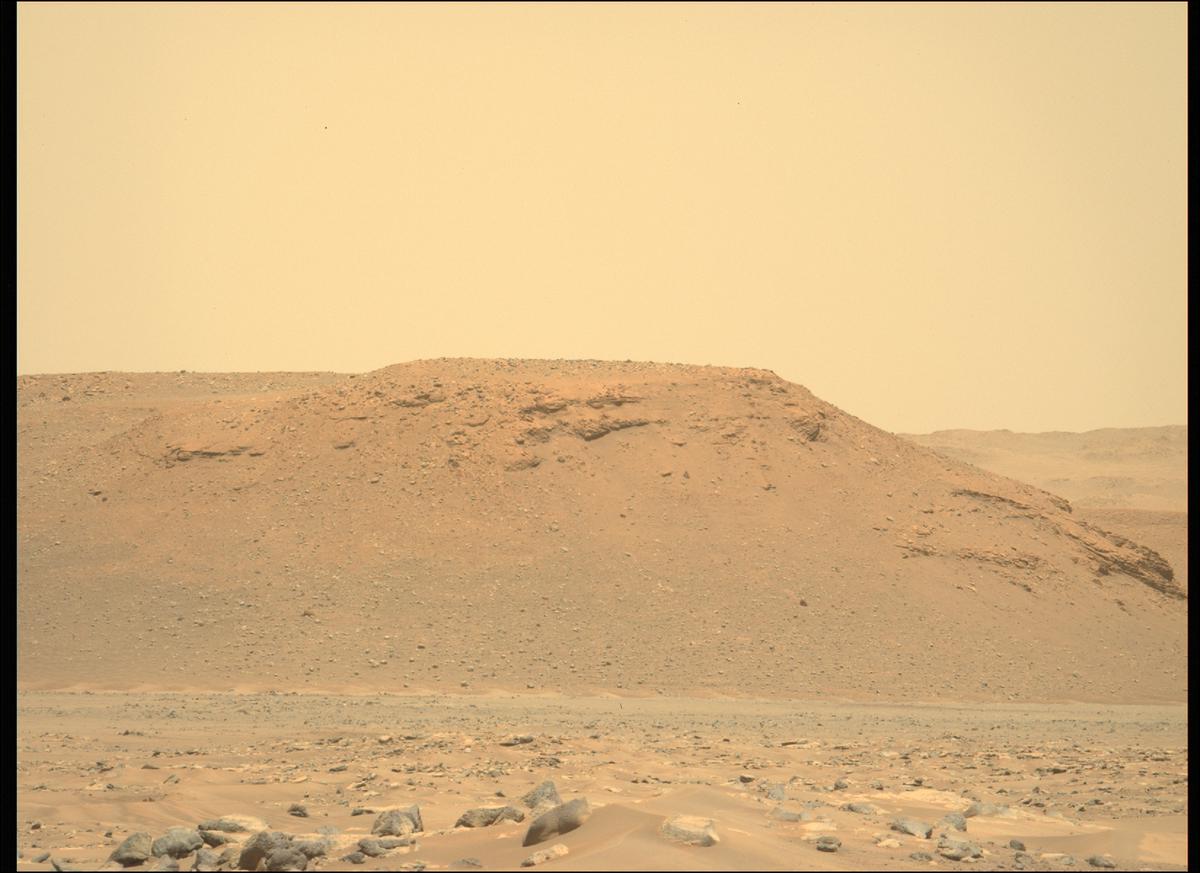 This image was taken by MCZ_LEFT onboard NASA's Mars rover Perseverance on Sol 26