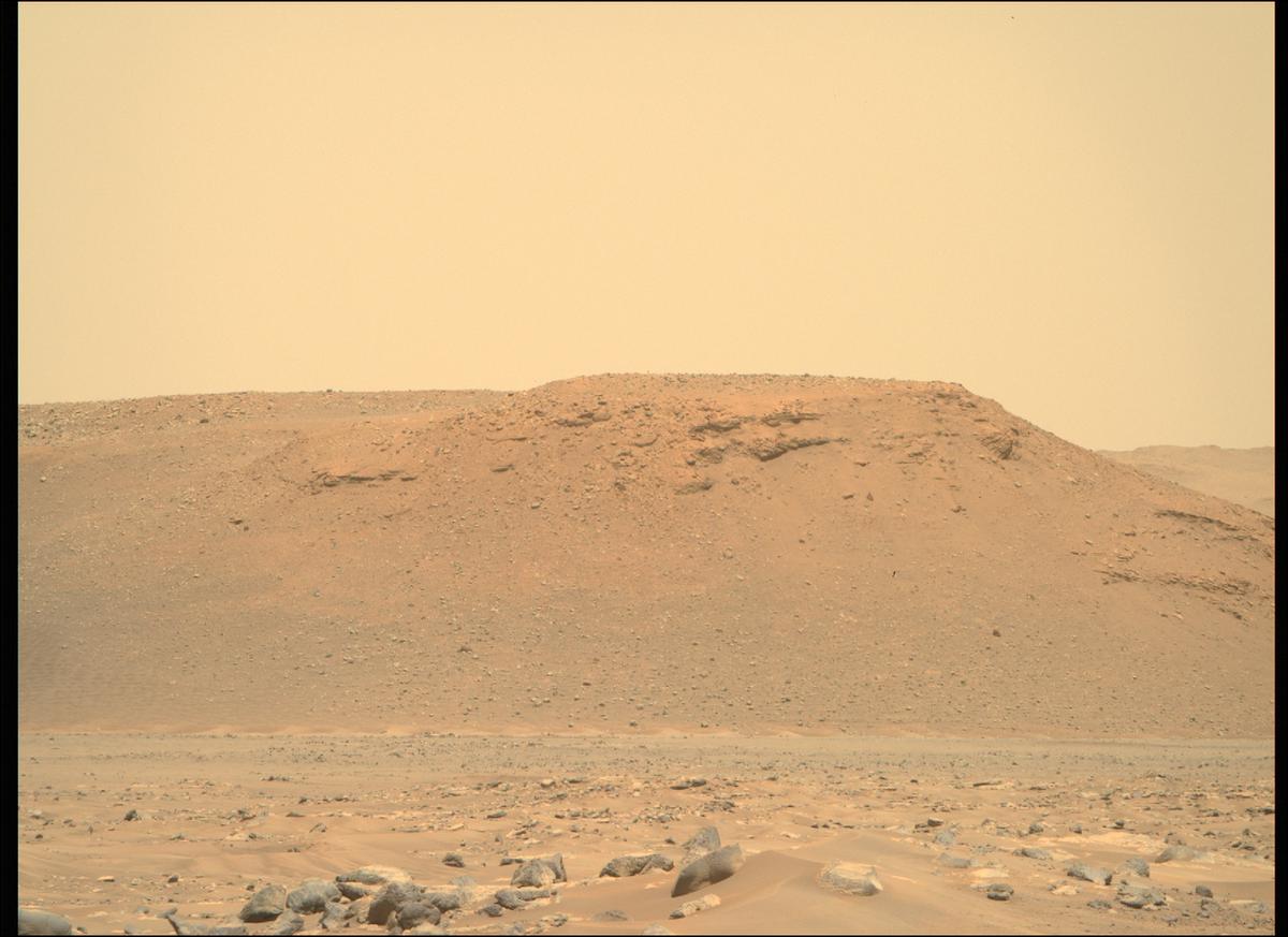 This image was taken by MCZ_RIGHT onboard NASA's Mars rover Perseverance on Sol 26