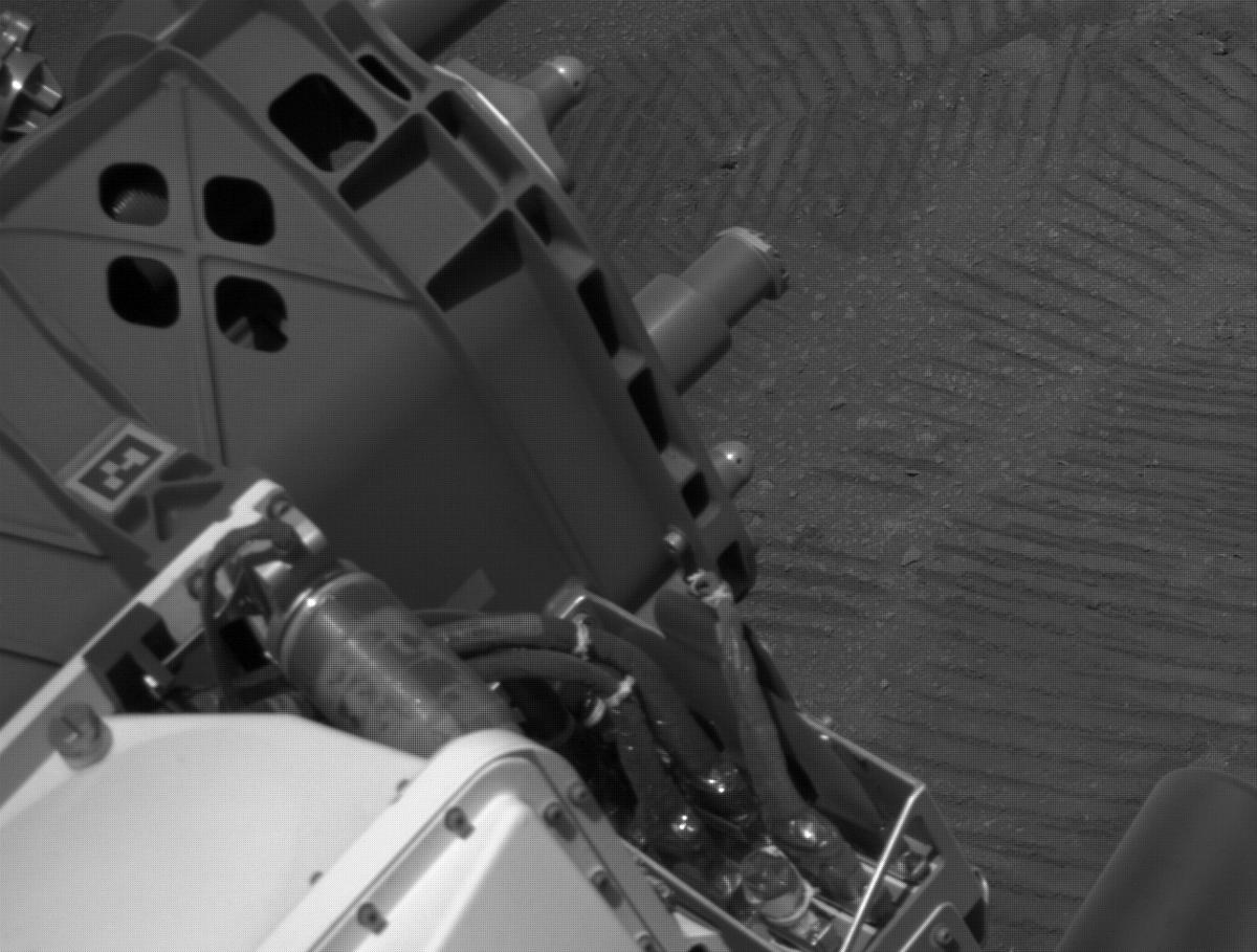 This image was taken by NAVCAM_LEFT onboard NASA's Mars rover Perseverance on Sol 31