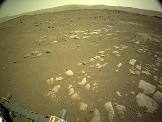 View image taken on Mars, Mars Perseverance Sol 32: Right Navigation Camera (Navcam)