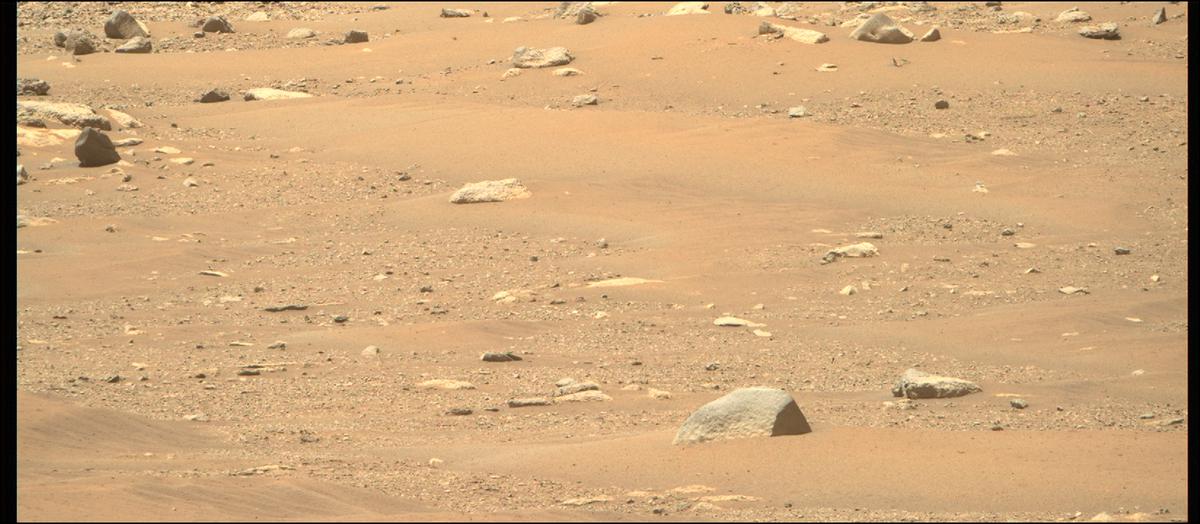 This image was taken by MCZ_RIGHT onboard NASA's Mars rover Perseverance on Sol 33
