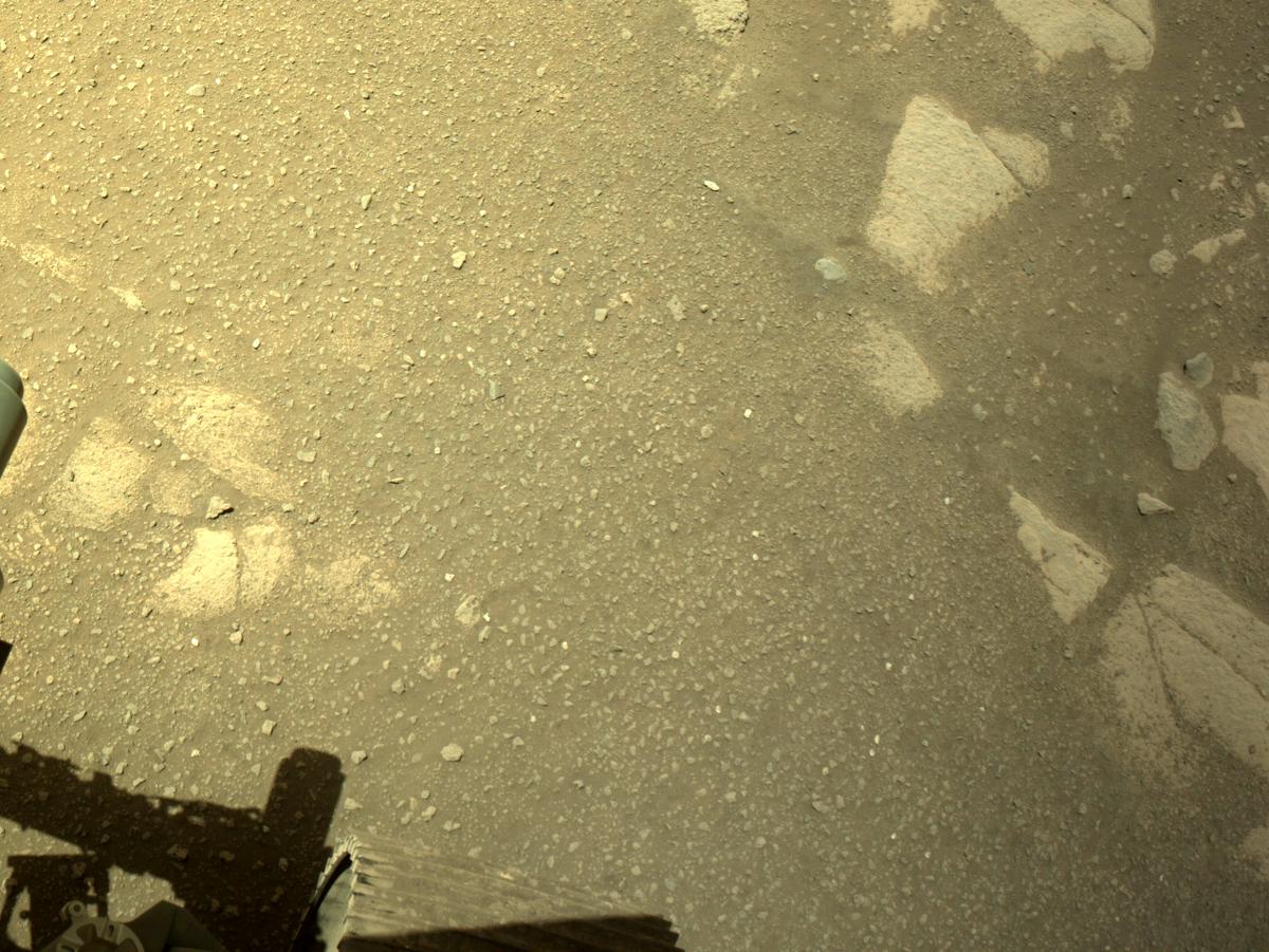 This image was taken by NAVCAM_RIGHT onboard NASA's Mars rover Perseverance on Sol 34