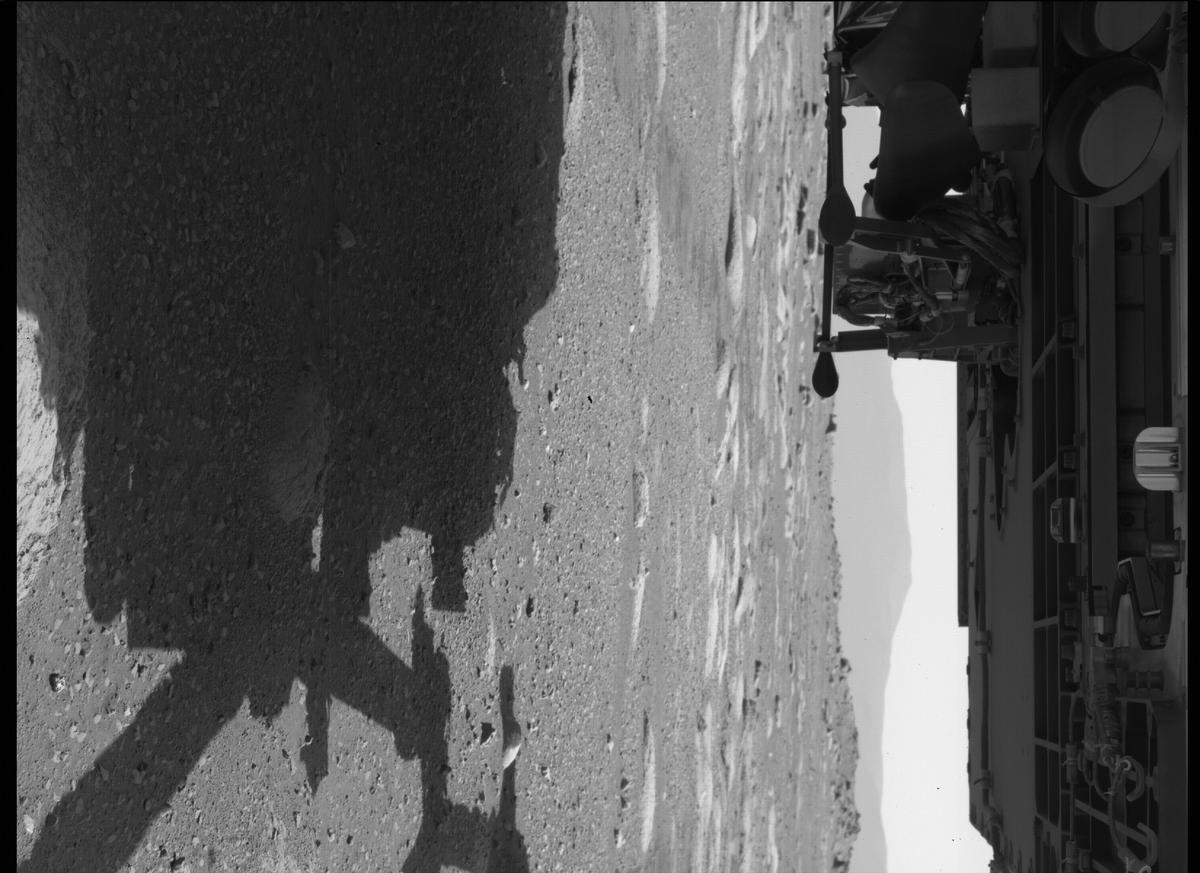 This image was taken by SHERLOC_WATSON onboard NASA's Mars rover Perseverance on Sol 35