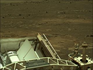 View image taken on Mars, Mars Perseverance Sol 36: Left Navigation Camera (Navcam)