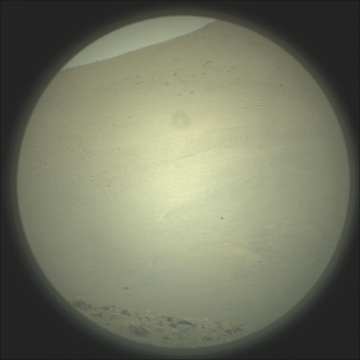 This image was taken by SUPERCAM_RMI onboard NASA's Mars rover Perseverance on Sol 36