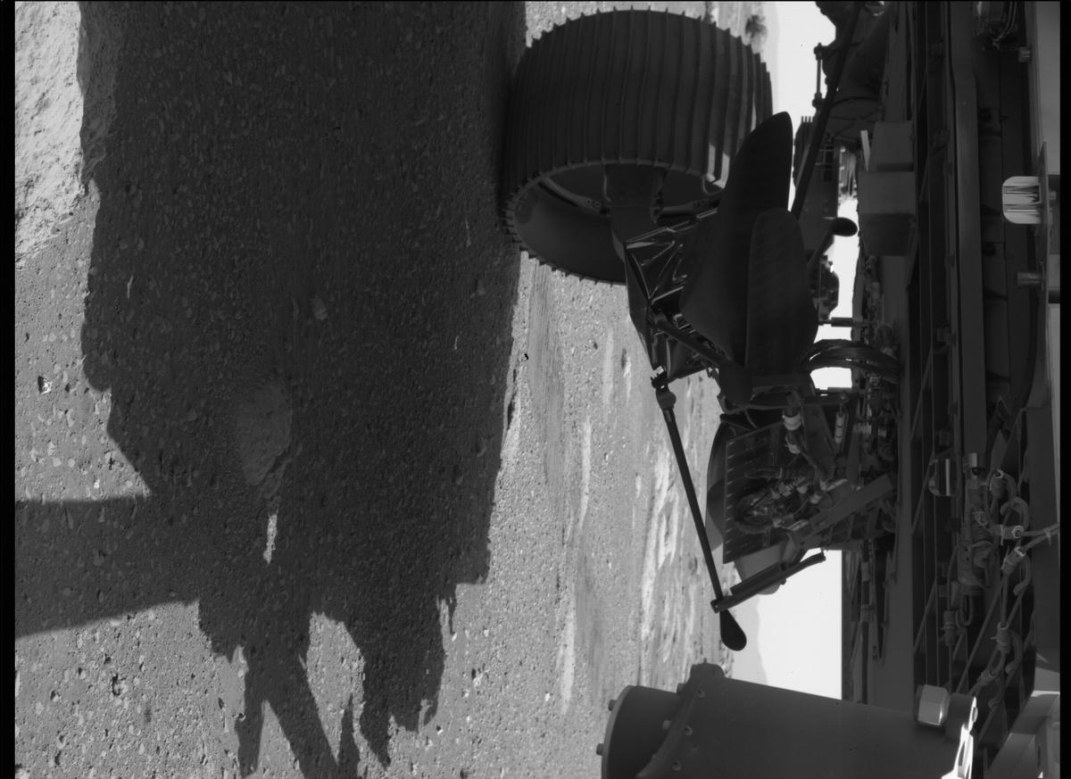 This image was taken by SHERLOC_WATSON onboard NASA's Mars rover Perseverance on Sol 37