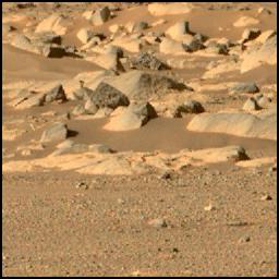This image was taken by MCZ_RIGHT onboard NASA's Mars rover Perseverance on Sol 37
