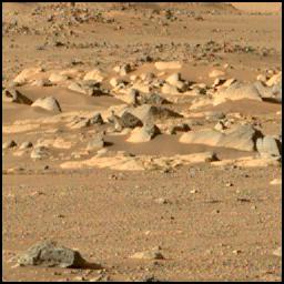 This image was taken by MCZ_RIGHT onboard NASA's Mars rover Perseverance on Sol 37