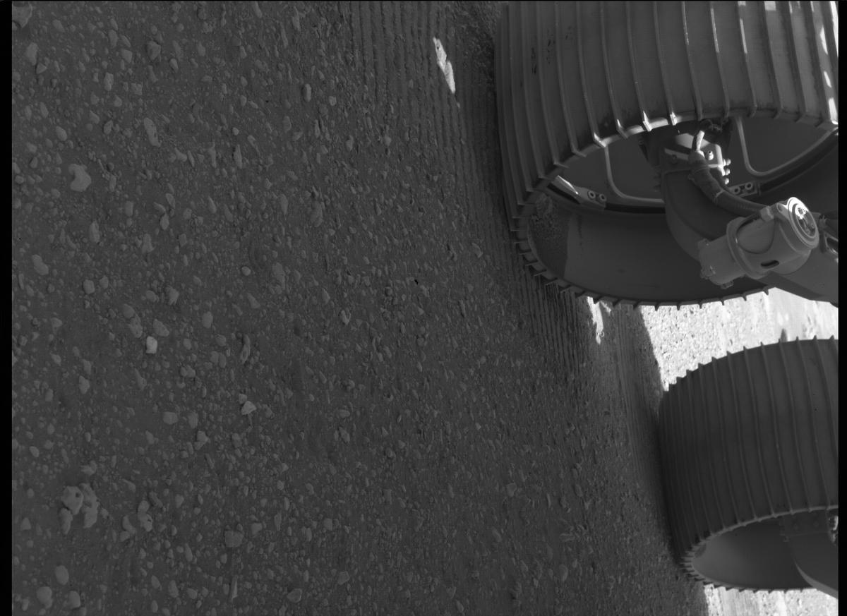 This image was taken by SHERLOC_WATSON onboard NASA's Mars rover Perseverance on Sol 38