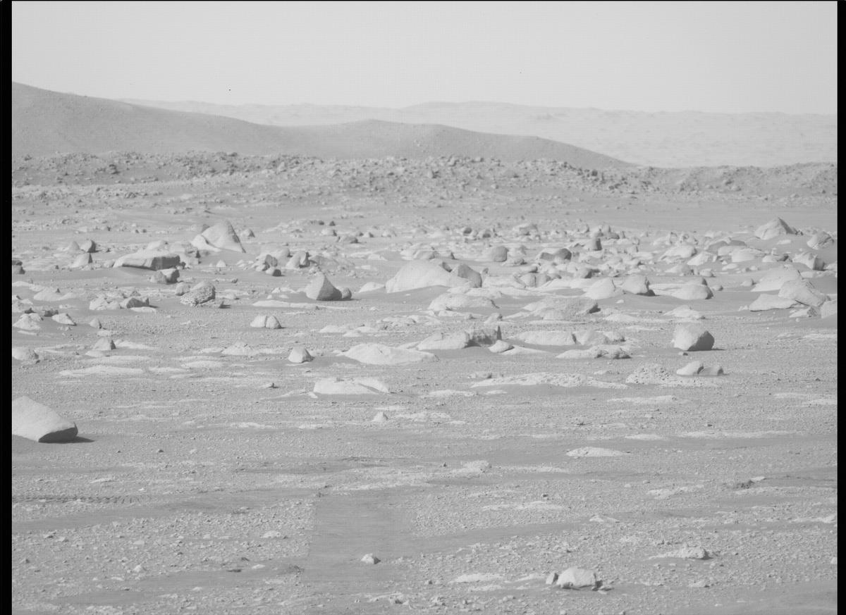 This image was taken by MCZ_LEFT onboard NASA's Mars rover Perseverance on Sol 38