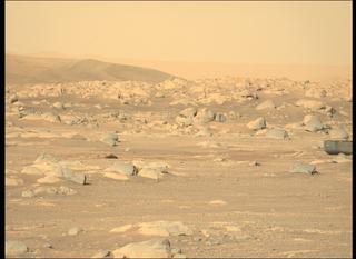 View image taken on Mars, Mars Perseverance Sol 38: Left Mastcam-Z Camera