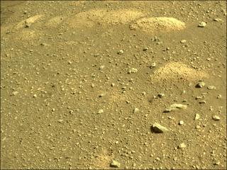 View image taken on Mars, Mars Perseverance Sol 43: Rear Right Hazard Avoidance Camera (Hazcam)