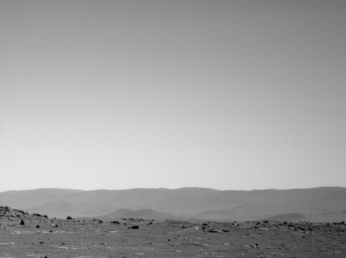 This image was taken by NAVCAM_LEFT onboard NASA's Mars rover Perseverance on Sol 44