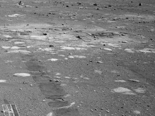 View image taken on Mars, Mars Perseverance Sol 44: Left Navigation Camera (Navcam)