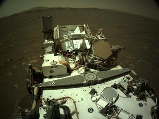 View image taken on Mars, Mars Perseverance Sol 44: Right Navigation Camera (Navcam)