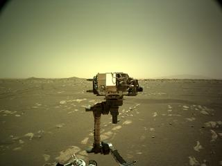 View image taken on Mars, Mars Perseverance Sol 45: Left Navigation Camera (Navcam)