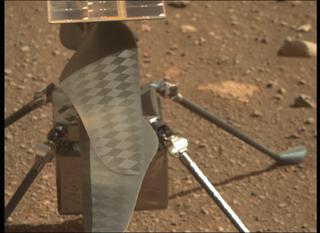 View image taken on Mars, Mars Perseverance Sol 45: Right Mastcam-Z Camera