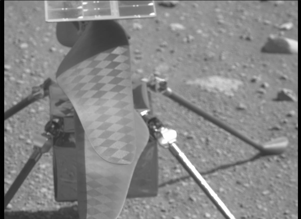 This image was taken by MCZ_RIGHT onboard NASA's Mars rover Perseverance on Sol 45