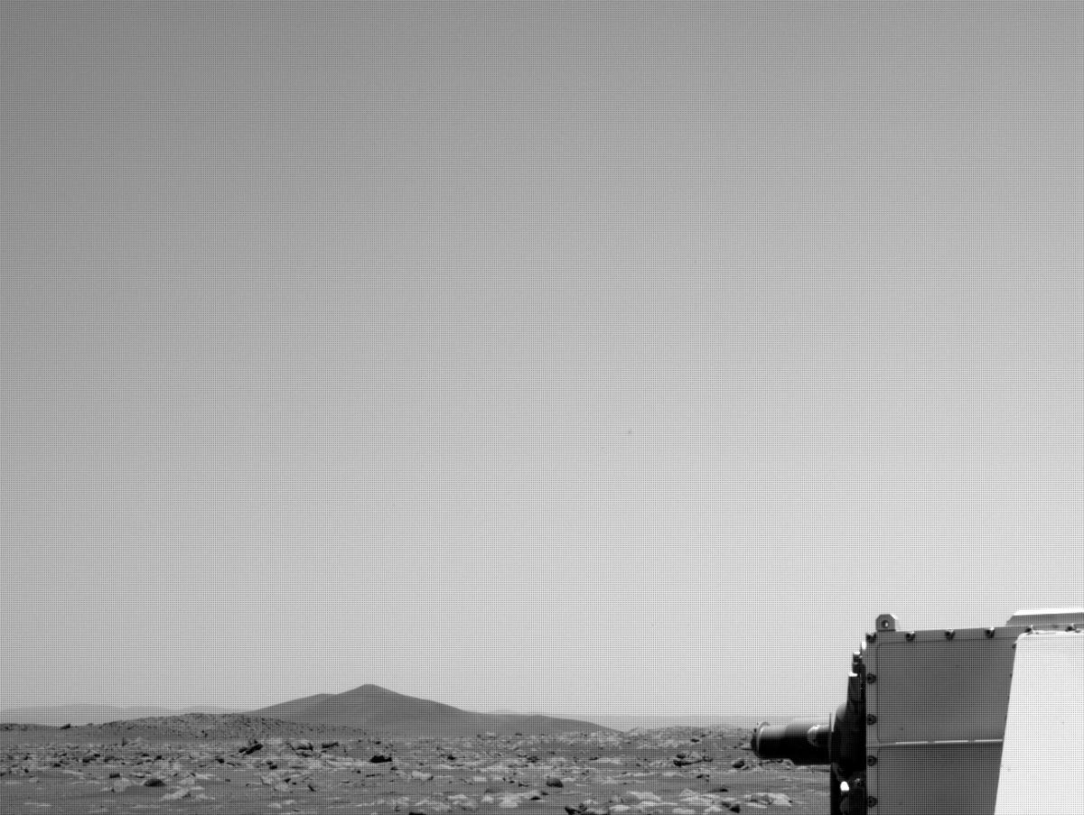 This image was taken by NAVCAM_LEFT onboard NASA's Mars rover Perseverance on Sol 46