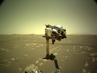 View image taken on Mars, Mars Perseverance Sol 46: Left Navigation Camera (Navcam)
