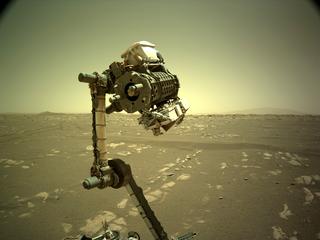 View image taken on Mars, Mars Perseverance Sol 46: Left Navigation Camera (Navcam)