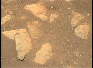View image taken on Mars, Mars Perseverance Sol 46: Left Mastcam-Z Camera