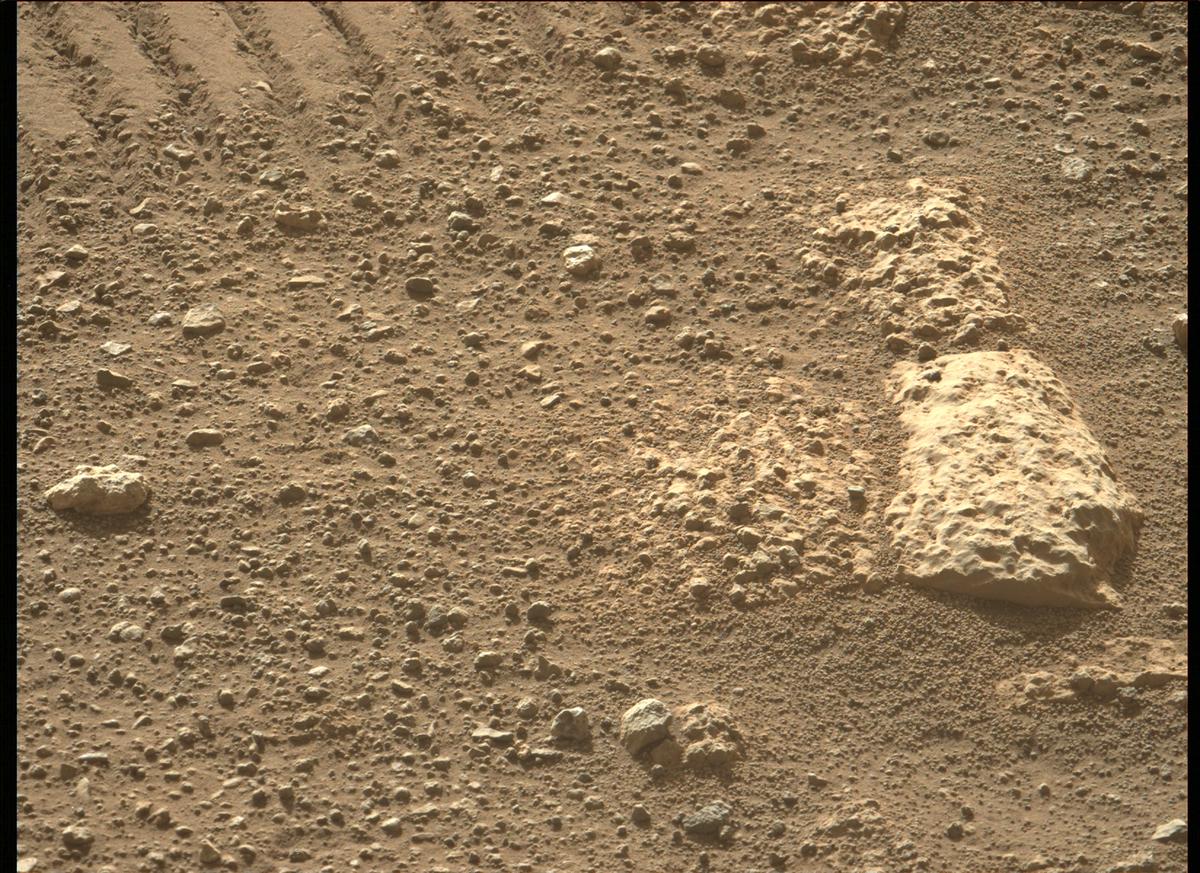 This image was taken by MCZ_LEFT onboard NASA's Mars rover Perseverance on Sol 46