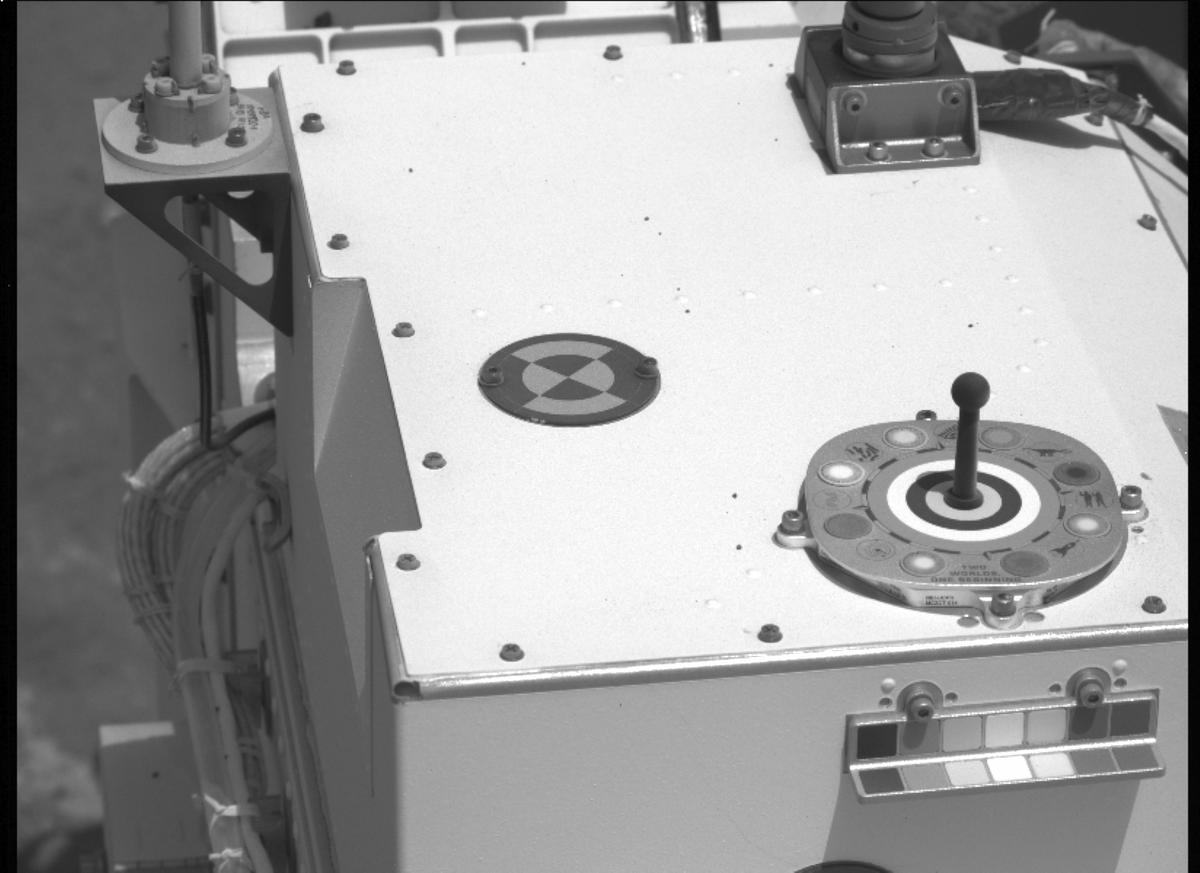 This image was taken by MCZ_LEFT onboard NASA's Mars rover Perseverance on Sol 46