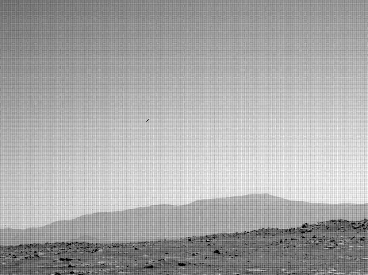 This image was taken by NAVCAM_LEFT onboard NASA's Mars rover Perseverance on Sol 47
