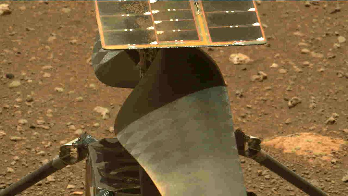 This image was taken by MCZ_LEFT onboard NASA's Mars rover Perseverance on Sol 47