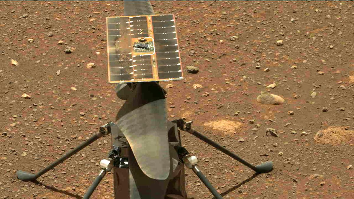 This image was taken by MCZ_RIGHT onboard NASA's Mars rover Perseverance on Sol 47