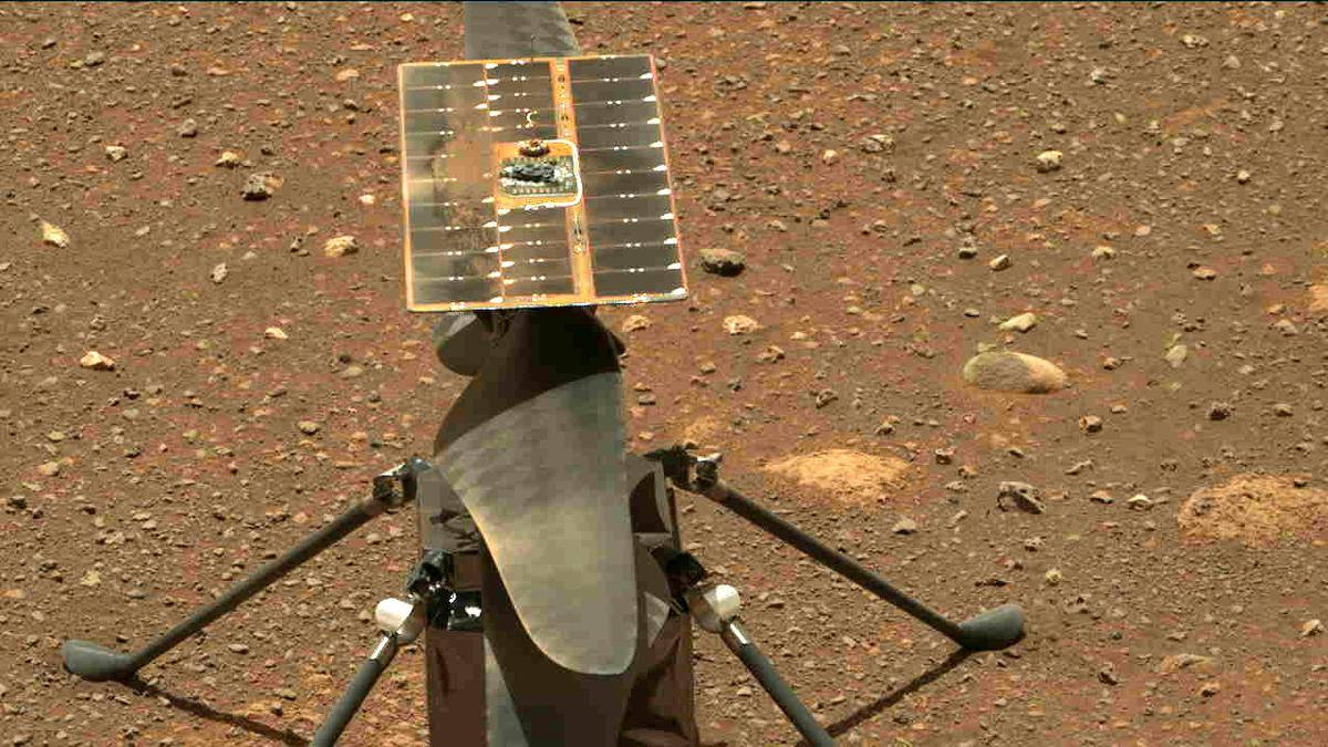 This image was taken by MCZ_RIGHT onboard NASA's Mars rover Perseverance on Sol 47