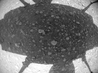 View image taken on Mars, Mars Helicopter Sol 48: Navigation Camera