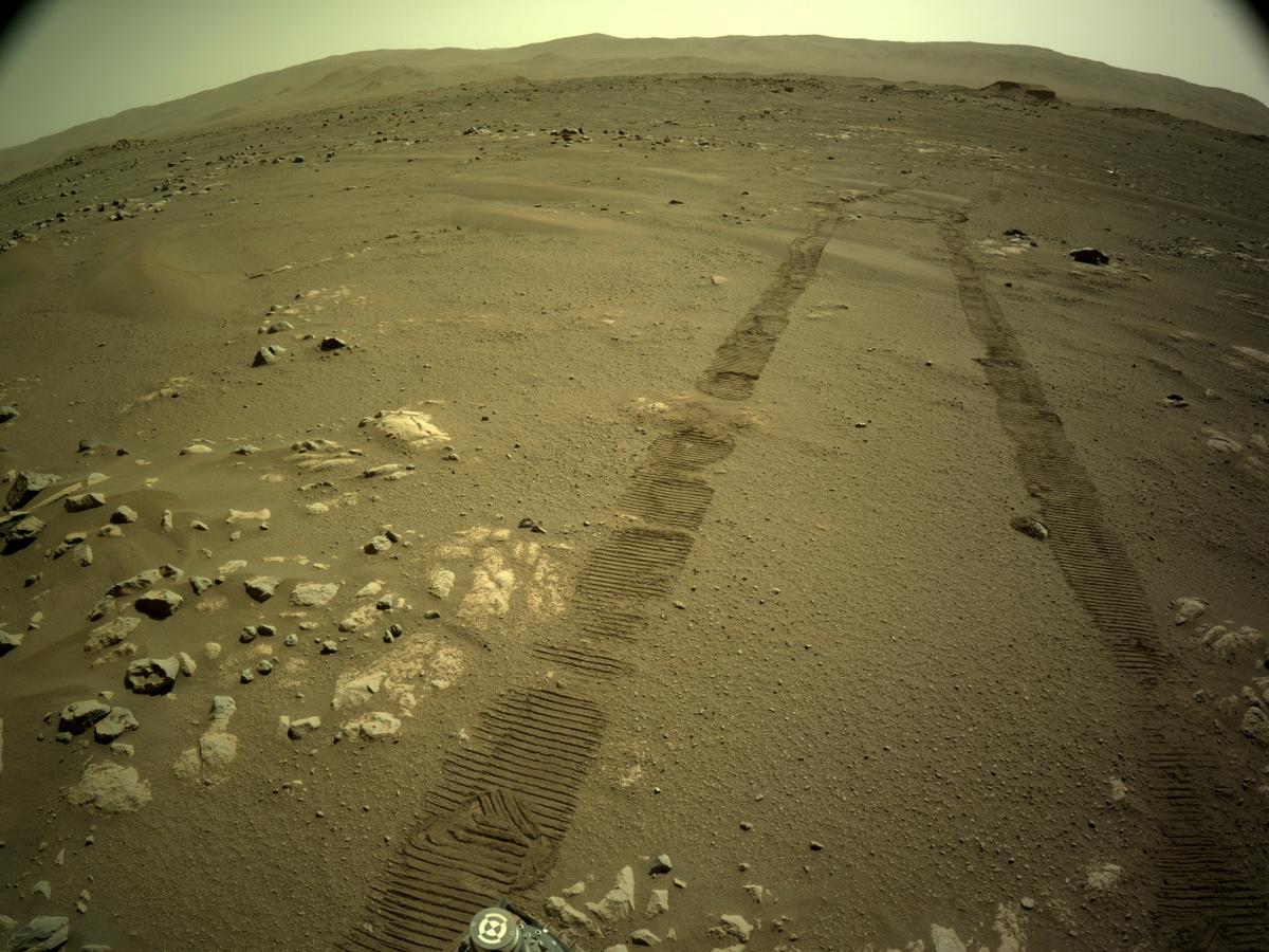 This image was taken by NAVCAM_RIGHT onboard NASA's Mars rover Perseverance on Sol 48