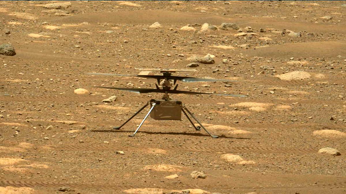 This image was taken by MCZ_LEFT onboard NASA's Mars rover Perseverance on Sol 48