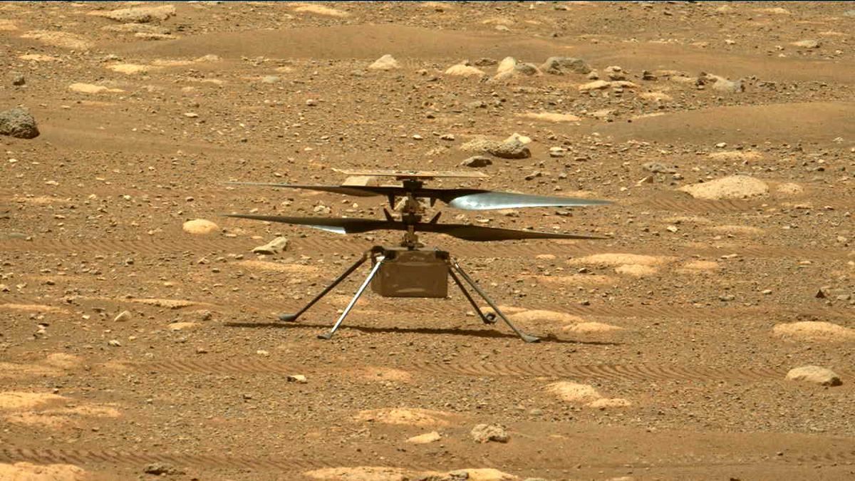 This image was taken by MCZ_LEFT onboard NASA's Mars rover Perseverance on Sol 48