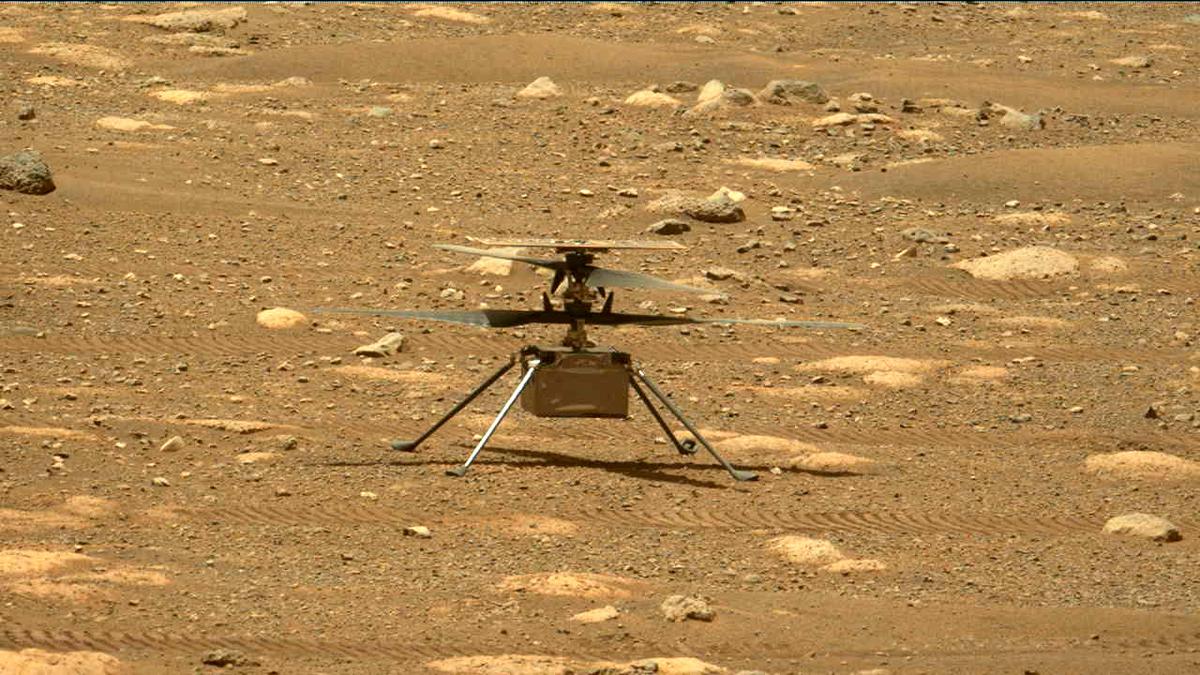 This image was taken by MCZ_LEFT onboard NASA's Mars rover Perseverance on Sol 48