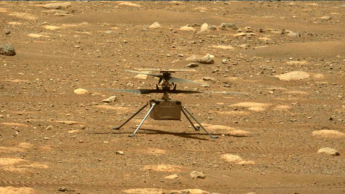 This image was taken by MCZ_LEFT onboard NASA's Mars rover Perseverance on Sol 48