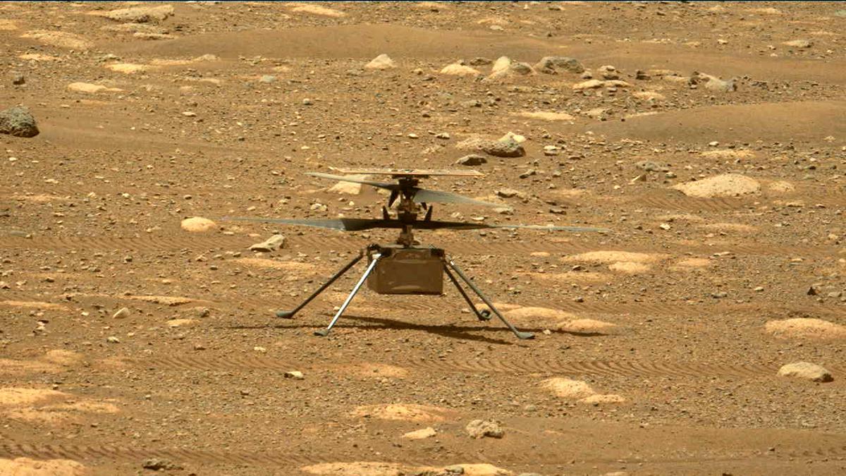 This image was taken by MCZ_LEFT onboard NASA's Mars rover Perseverance on Sol 48