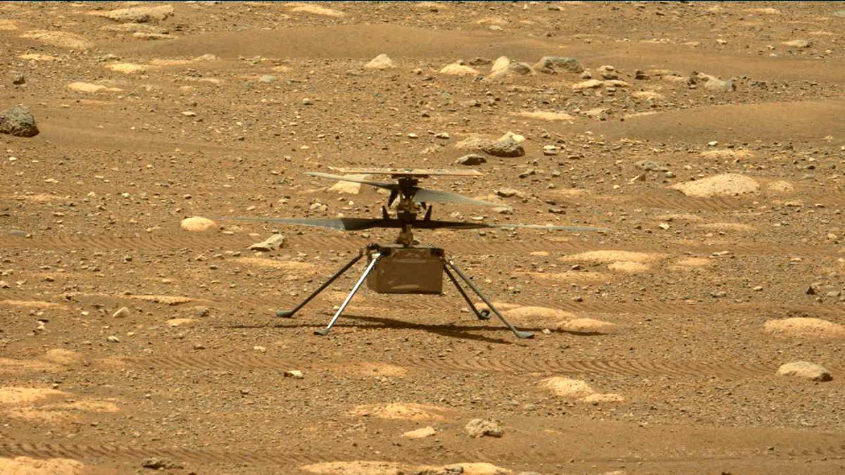 This image was taken by MCZ_LEFT onboard NASA's Mars rover Perseverance on Sol 48