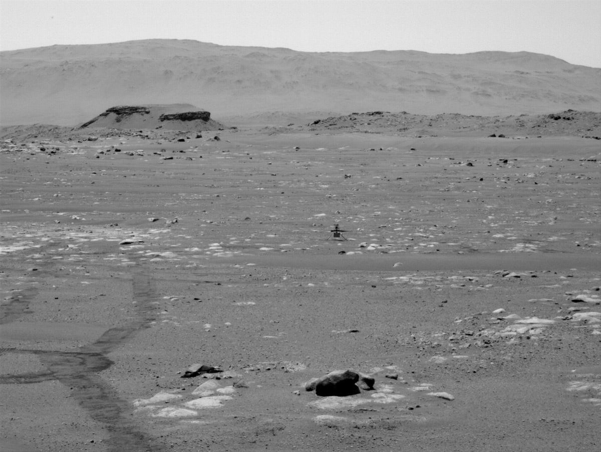 This image was taken by NAVCAM_LEFT onboard NASA's Mars rover Perseverance on Sol 49