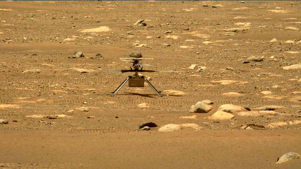 This image was taken by MCZ_LEFT onboard NASA's Mars rover Perseverance on Sol 49