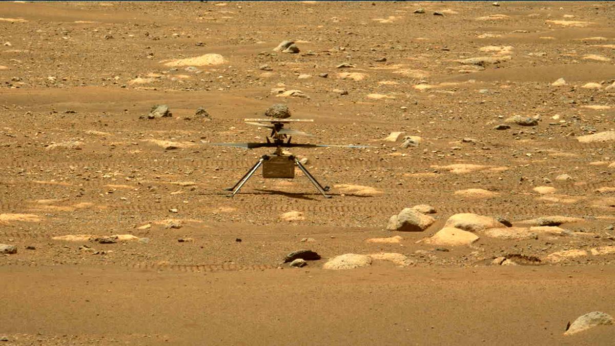 This image was taken by MCZ_LEFT onboard NASA's Mars rover Perseverance on Sol 49