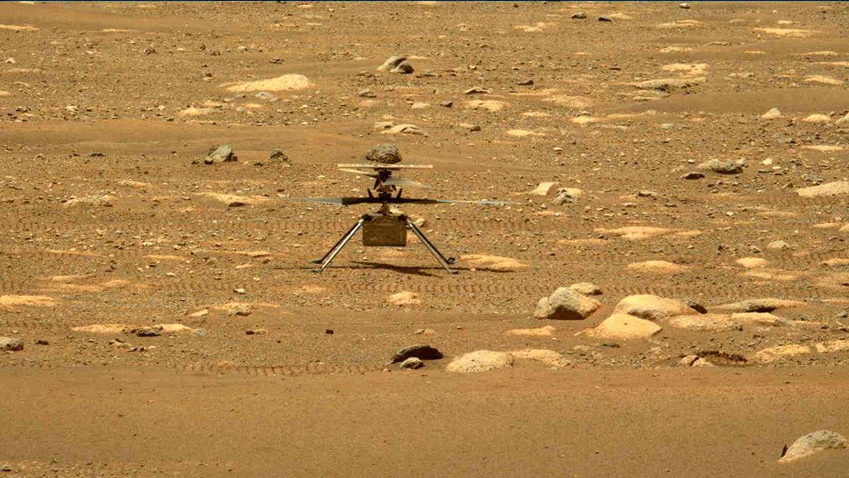 This image was taken by MCZ_LEFT onboard NASA's Mars rover Perseverance on Sol 49