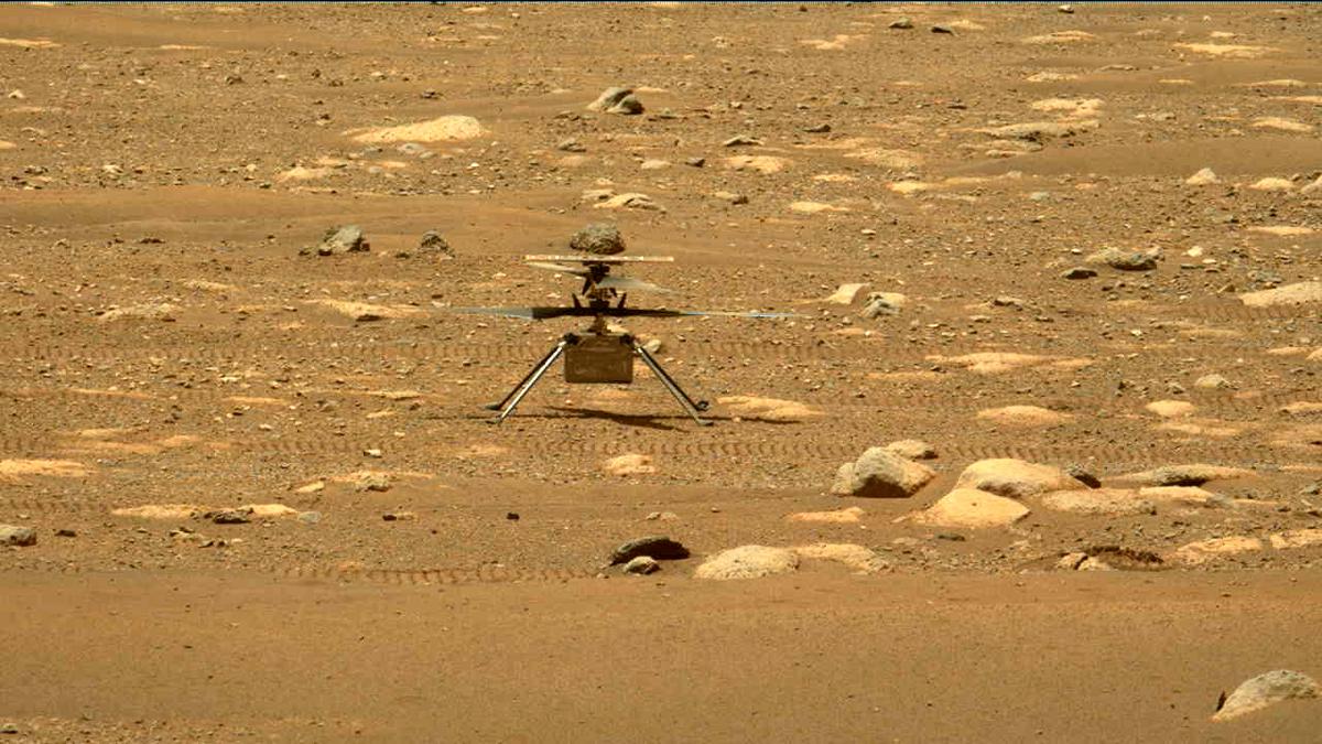 This image was taken by MCZ_LEFT onboard NASA's Mars rover Perseverance on Sol 49