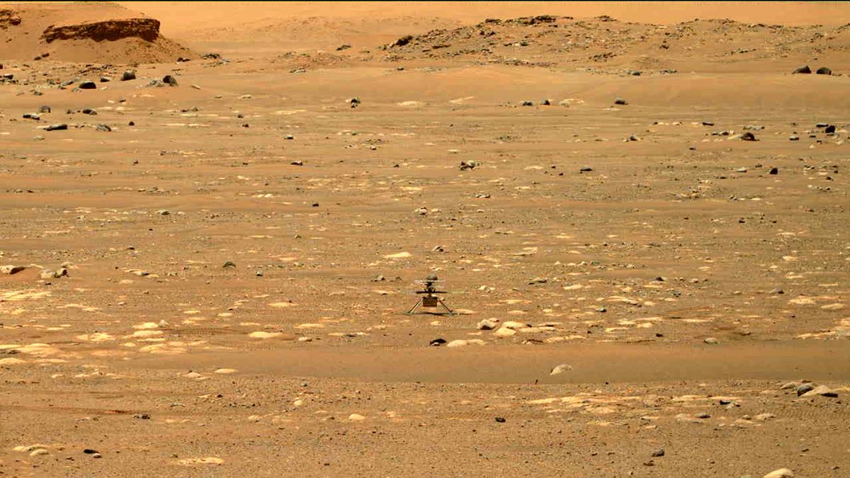 This image was taken by MCZ_RIGHT onboard NASA's Mars rover Perseverance on Sol 49