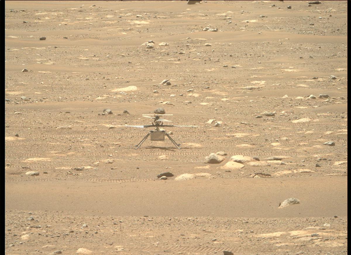 This image was taken by MCZ_RIGHT onboard NASA's Mars rover Perseverance on Sol 49
