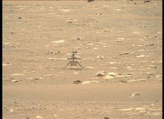 View image taken on Mars, Mars Perseverance Sol 49: Right Mastcam-Z Camera